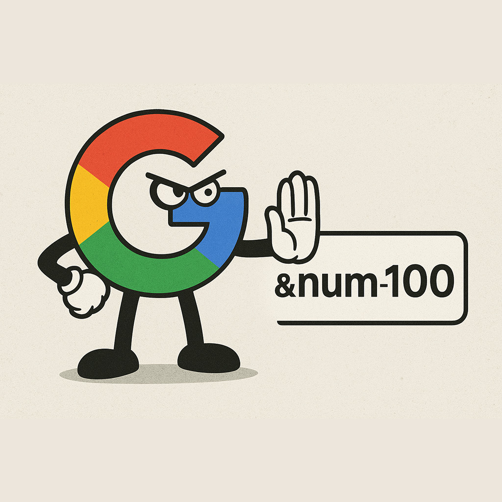 Week 20 - Google blocks parameters